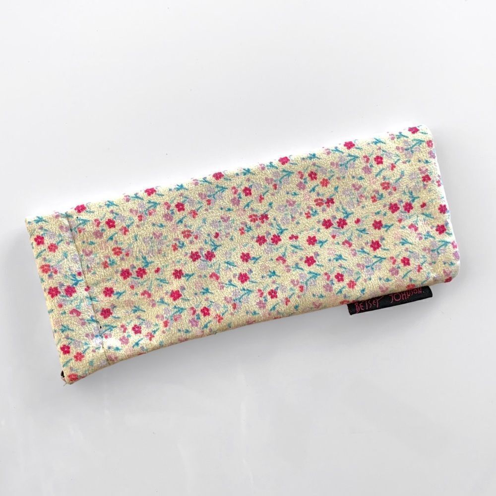 Betsey Johnson Floral Eyeglass Pouch